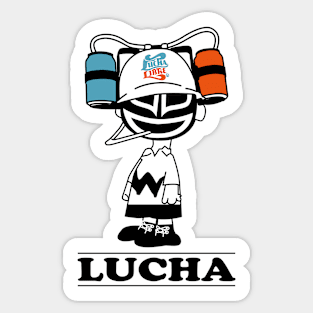 Lucharlie#1 Sticker